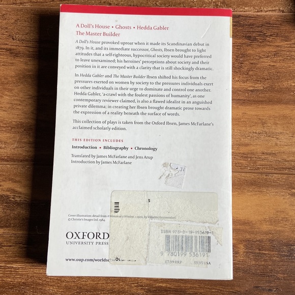 Free add on! Four major plays by Henrik Ibsen - Picture 3 of 3